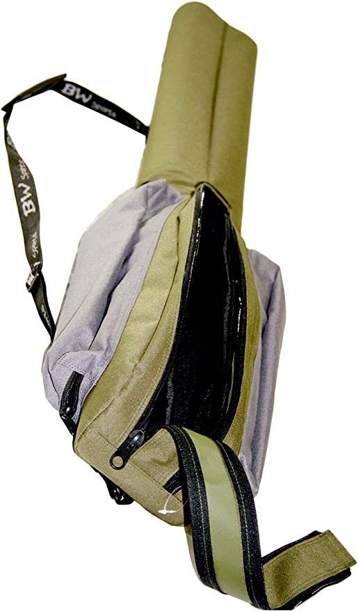 BW Sports™ Spinning Rod and Reel Case for 7 ft 2-Piece Spinning or