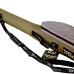 BW Sports Spinning Rod and Reel Case for one single (7 ft.) 2-Piece Spinning or Baitcasting Rods- RC-5060, Gray/Olive
