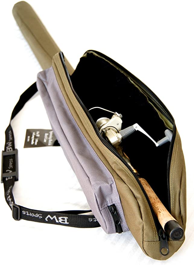 Spinning Rod & Reel Case for 9' (nine feet) 2-Piece Spinning or Bait-casting Rods - RC 5070 - Image 2