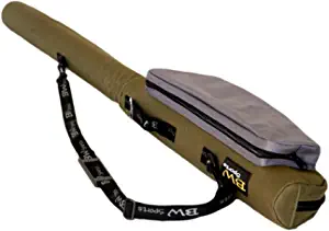 BW Sports Spinning Rod & Reel Case for (10.5 ft.) 2-Piece Spinning Rods or Baitcasting Rods - RC-5105,Olive